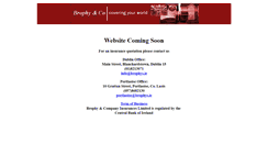 Desktop Screenshot of brophys.ie